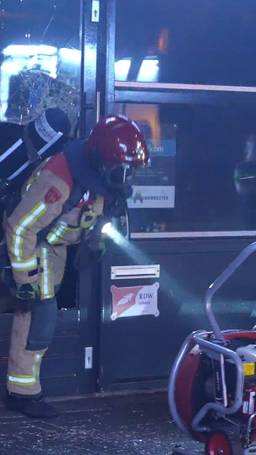 Explosie en brand