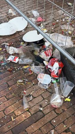 Schoonmaken geblazen