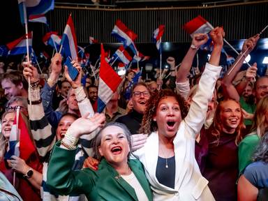Feest bij D66 (Foto: ANP)