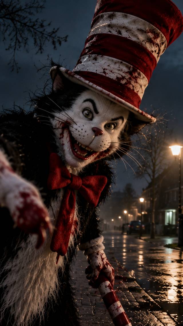 Cat in the hat