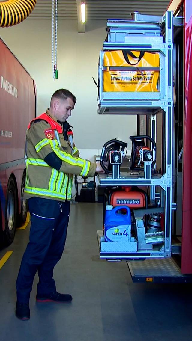 Inbraak bij brandweer