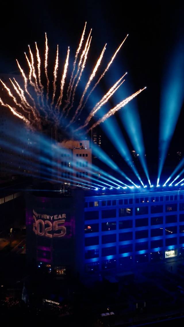 De nieuwjaarsshow in Eindhoven