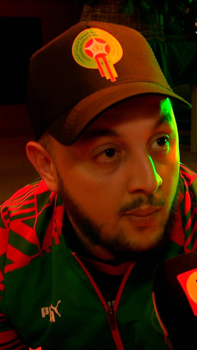 Treurende voetbalfans