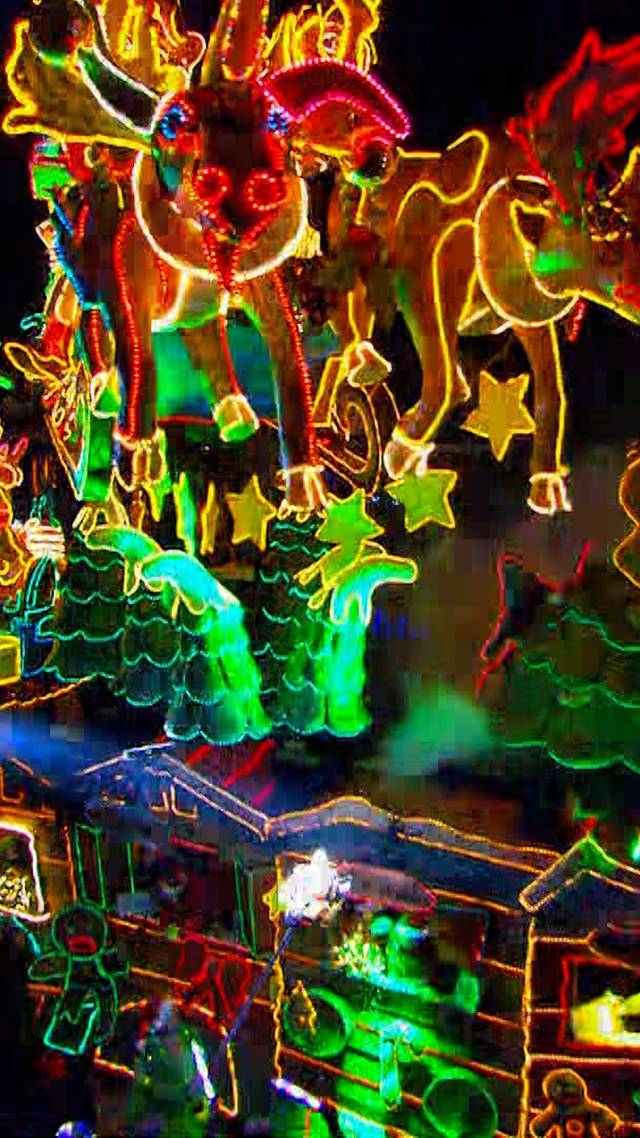 Lichtjesoptocht in Zwammegat