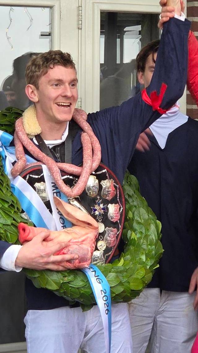 Tranen na het metworstrennen