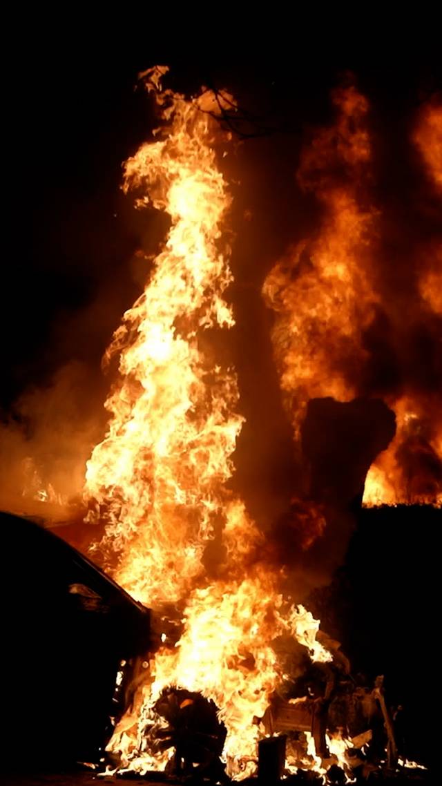 Autobranden in Heesch