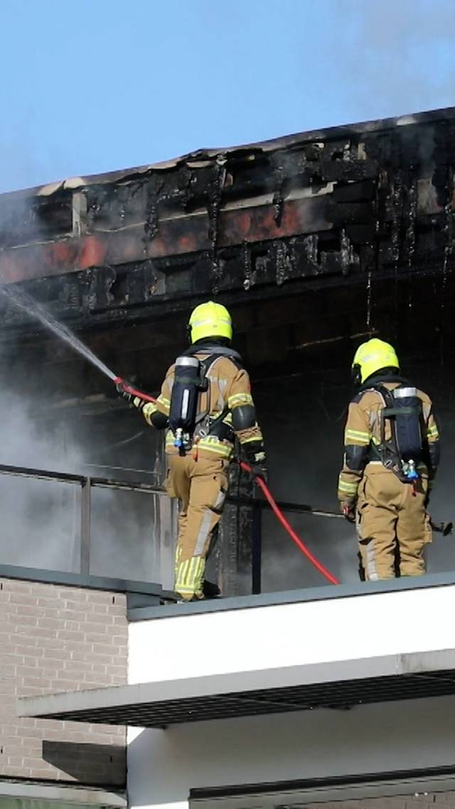 GGZ-Instelling in brand