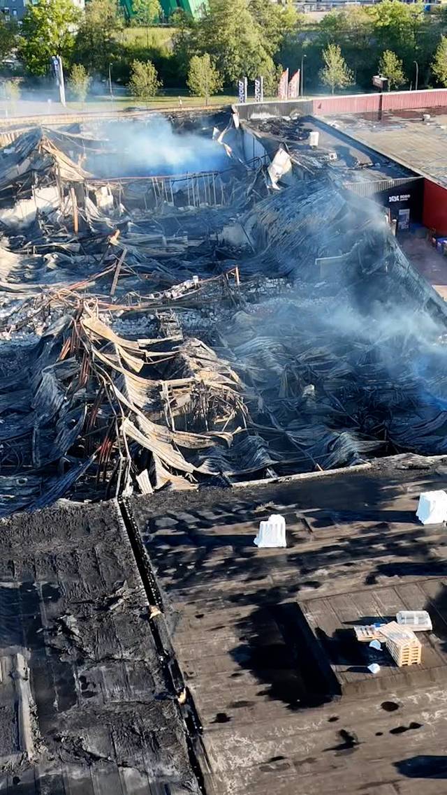 Na de brand