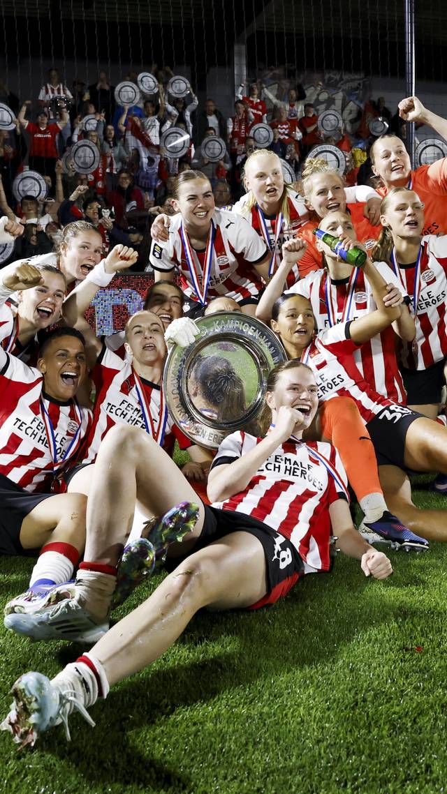 Feest bij PSV Vrouwen