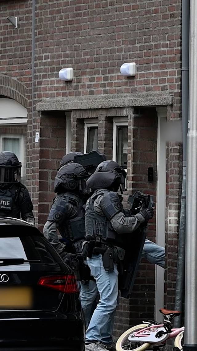 Opgepakt na inval