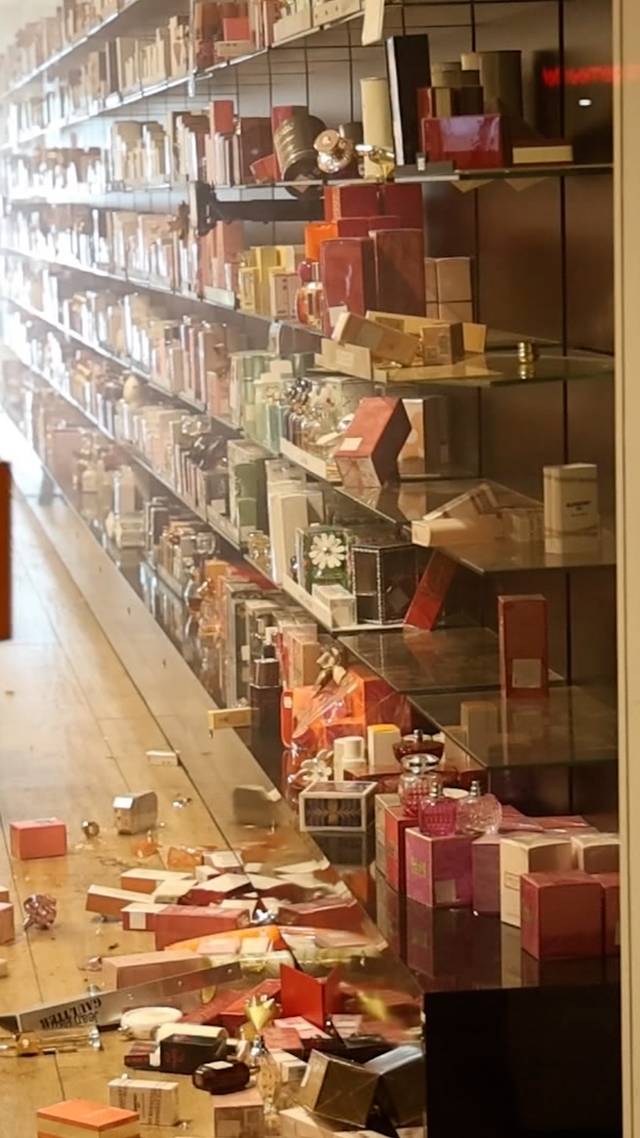 Destructie in de parfumerie