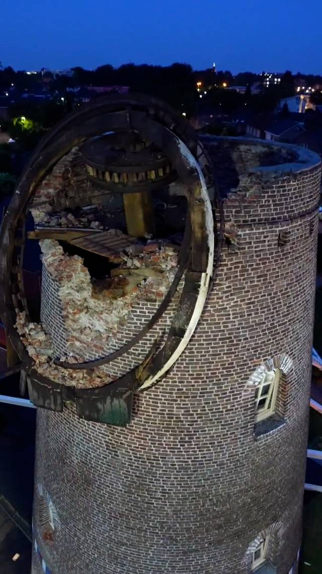 Molen verwoest