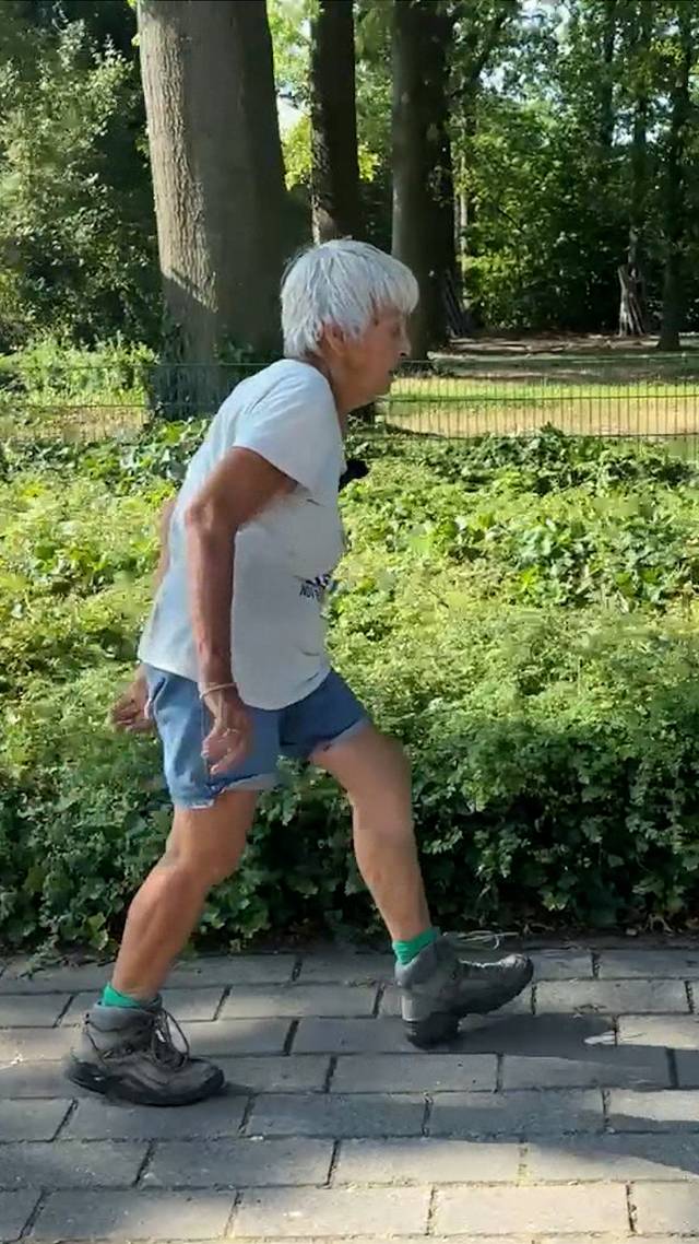 De oudste wandelaar