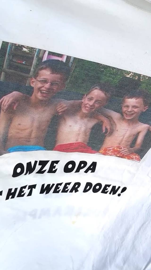 In opa's voetsporen