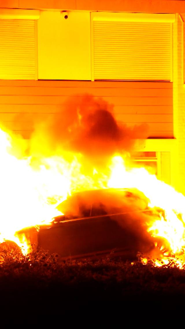Weer autobrand