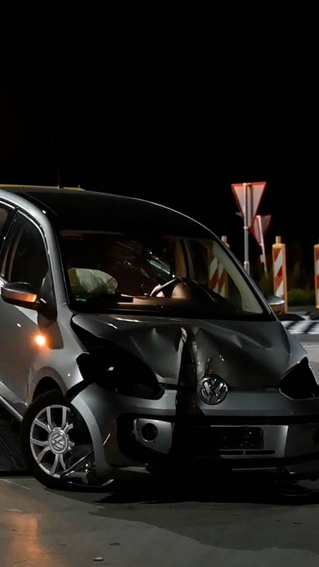 Lege auto na crash