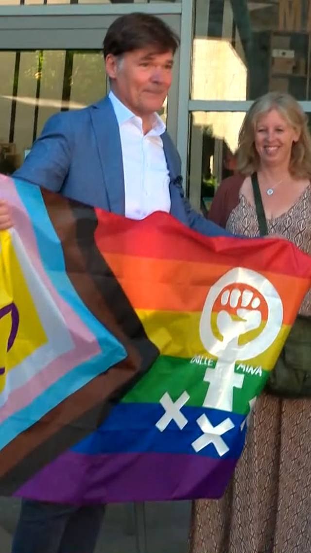 Breda vol pridevlaggen