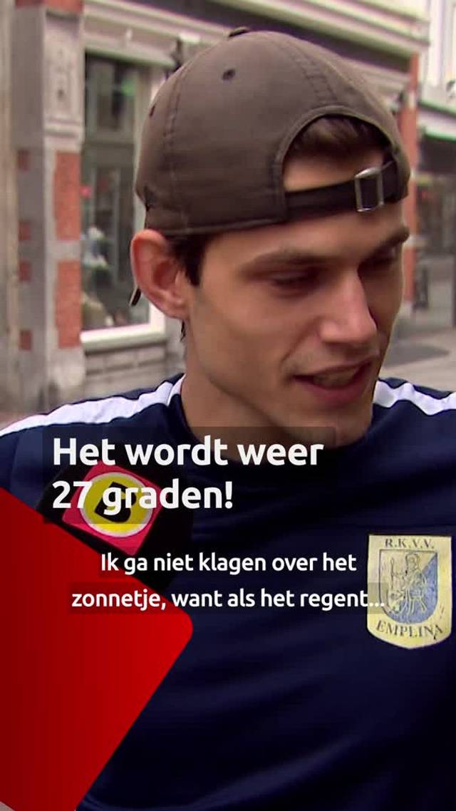 27 graden!