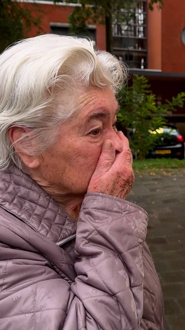 Bom naar flat gegooid