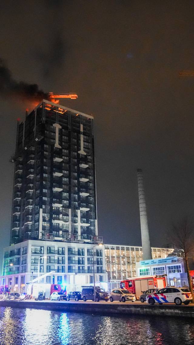 Brand in Eindhovense flat