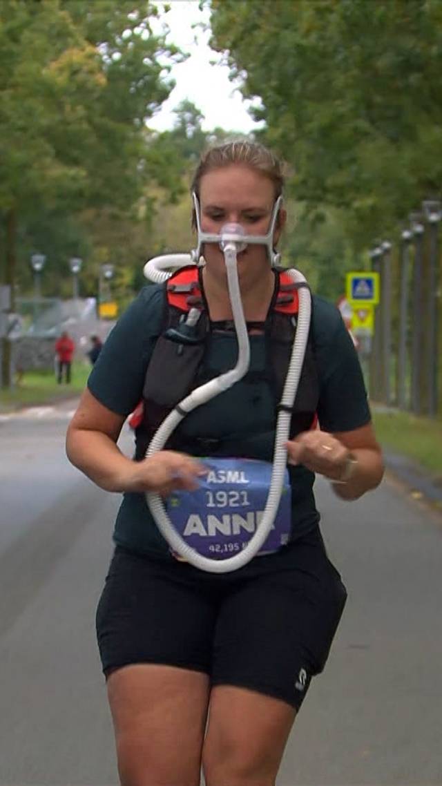 Strijder Anne finisht