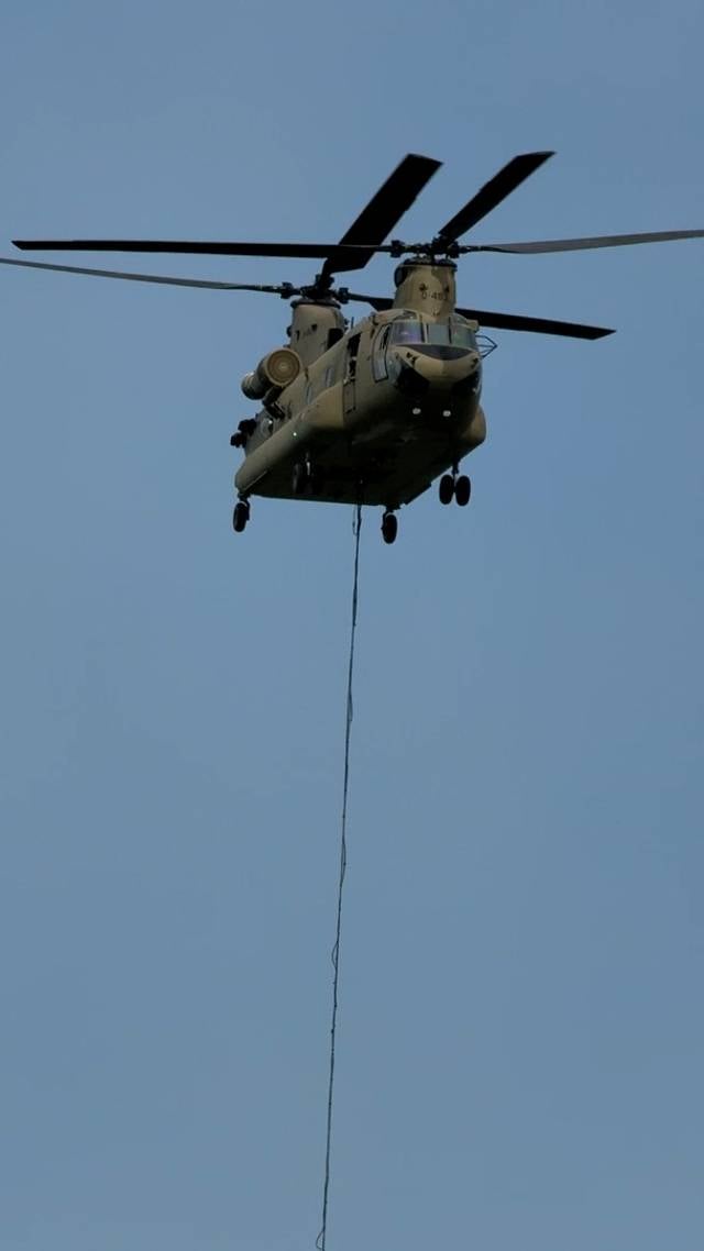 Chinooks ingezet
