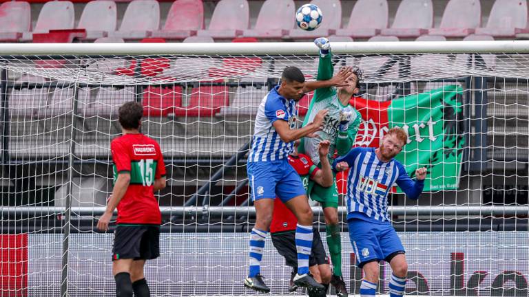 FC Eindhoven wist de kansen niet te verzilveren. Foto: OrangePictures.
