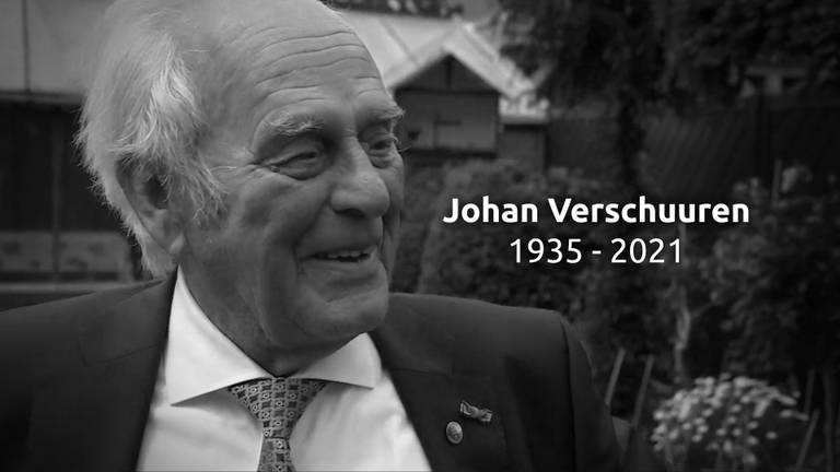 Oud-weerman Johan Verschuuren werd 85 jaar oud. 