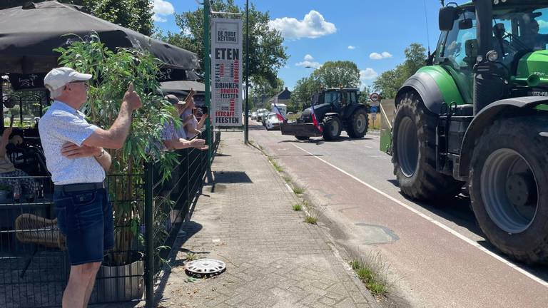 A59 tussen Oss en Den Bosch is gesloten vanwege boerenprotest