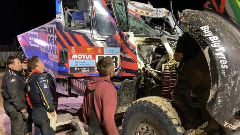 Maurik van den Heuvel over zijn crash in de Dakar Rally