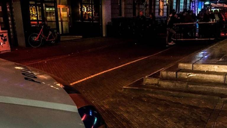 Het was zaterdagnacht onrustig op het Stratumseind in Eindhoven (foto: politie Oost-Brabant).