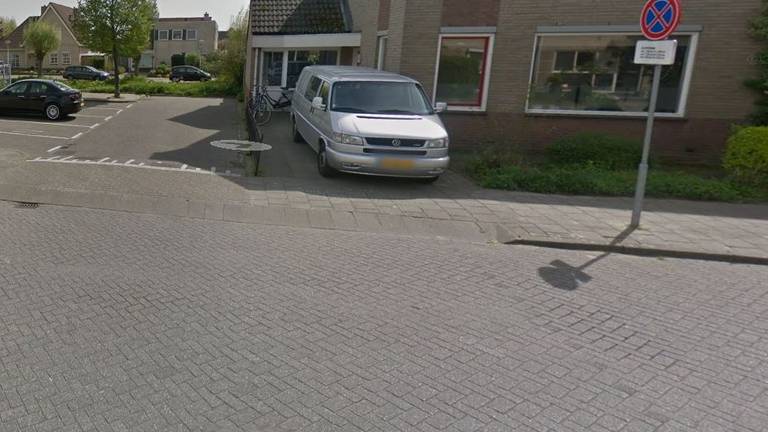 De politie zoekt in de wijk De Bergse Plaat naar hond en baasje (beeld: Google maps)