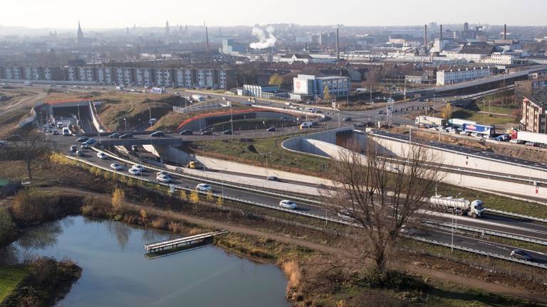 De A2-tunnel in Maastricht (foto: ANP).