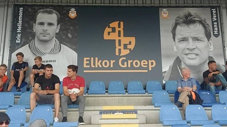 Ook 'Mister RBC' Eric Hellemons heeft voortaan een eigen plekje in het stadion.