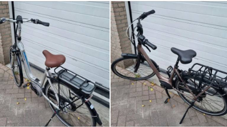 2 van de gevonden fietsen (foto: politie Eindhoven).