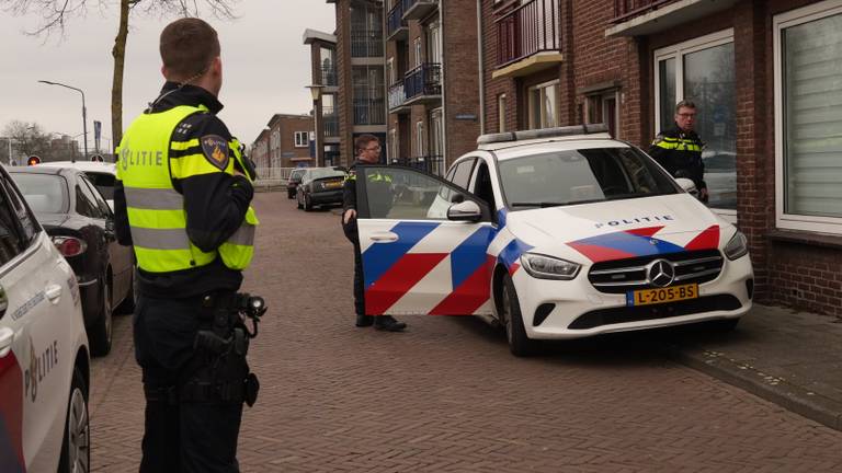 Overval op huis in Helmond (foto: Harrie Grijseels/Persbureau Heitink).