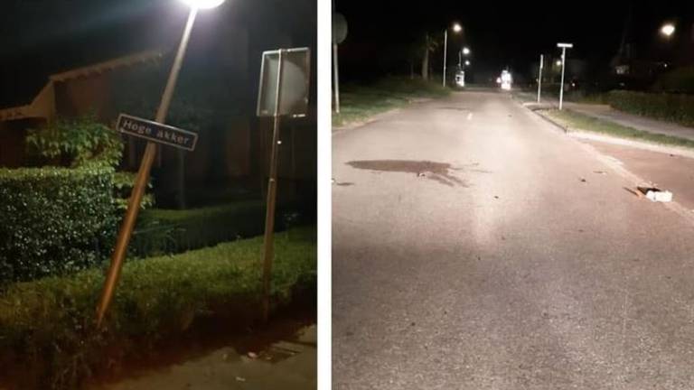 Wijkagent is vernielingen beu (foto's: Politieteam Weerijs).