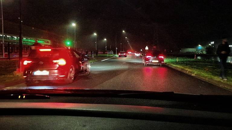 De straatrace vond plaats op de Hazardweg en de Mechie Trommelenweg in Waalwijk (foto: Facebook politie gemeente Waalwijk).