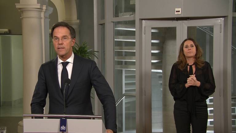 Premier Mark Rutte. 