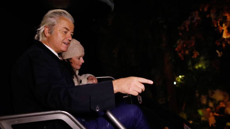 Geert gaat snel weer in de Droomvlucht (foto: ANP). 