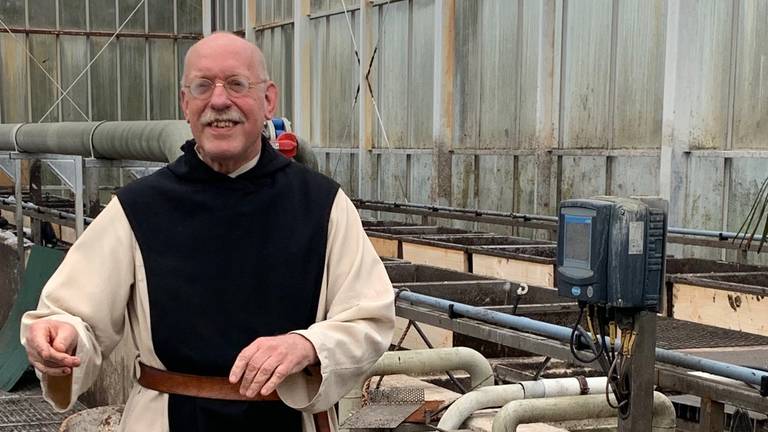 Broeder Isaac, prior van Abdij Koningshoeven. (foto: Abdij Koningshoeven)