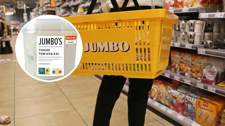 Waarschuwing: allergeneninformatie Thaise soep van de Jumbo klopt niet (foto: Jumbo).