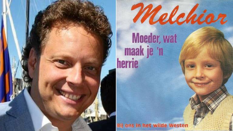 Melchior Rietveldt nam op 7-jarige leeftijd 'Moeder het is weer mis', geschreven door Henny Vrienten op.