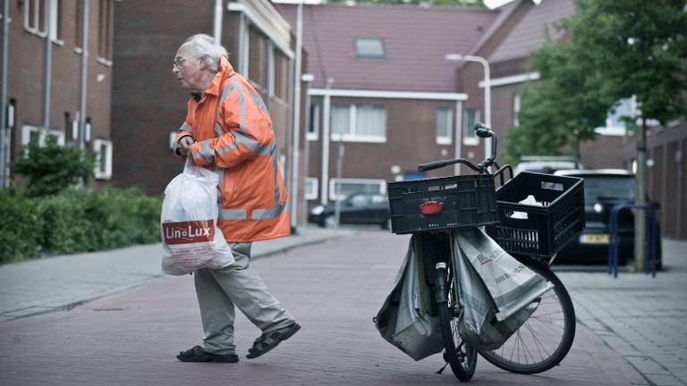 Jarenlang trok Gerrit eropuit om brood af te leveren (foto: ANP).