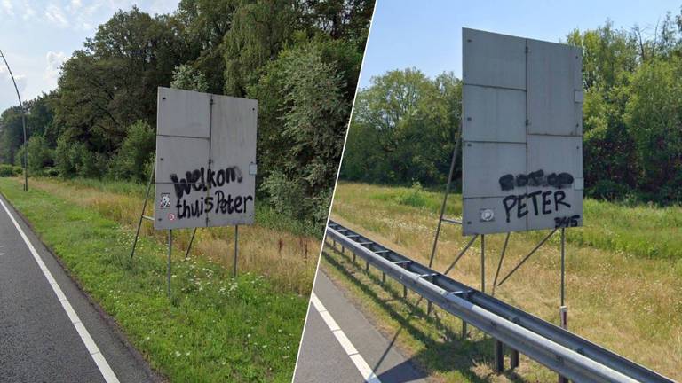 'Peter-kreten' langs de A2 staan er al jarenlang, maar wie is die Peter?