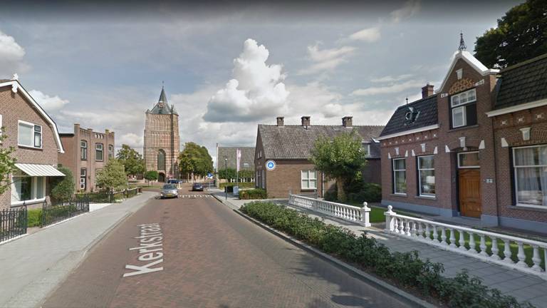 De Kerkstraat in Sprang-Capelle (foto: Google Streetview).