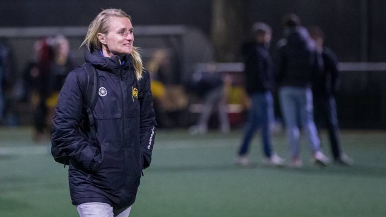 Marieke Dijkstra, trainer/coach van HC ’s-Hertogenbosch. (Foto: Martin Hulsman/Orange Pictures)