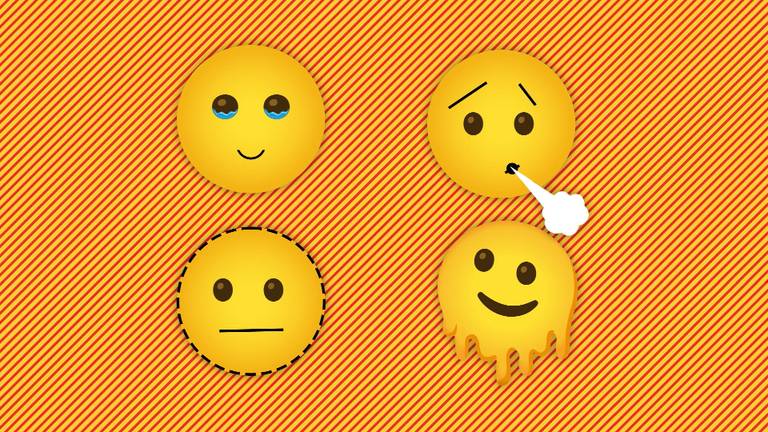 Deze vier emoji's komen eraan (foto: Omroep Brabant).