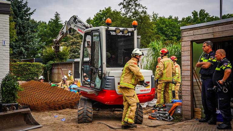 Man bekneld onder stapel vlechtstaal in Nuenen