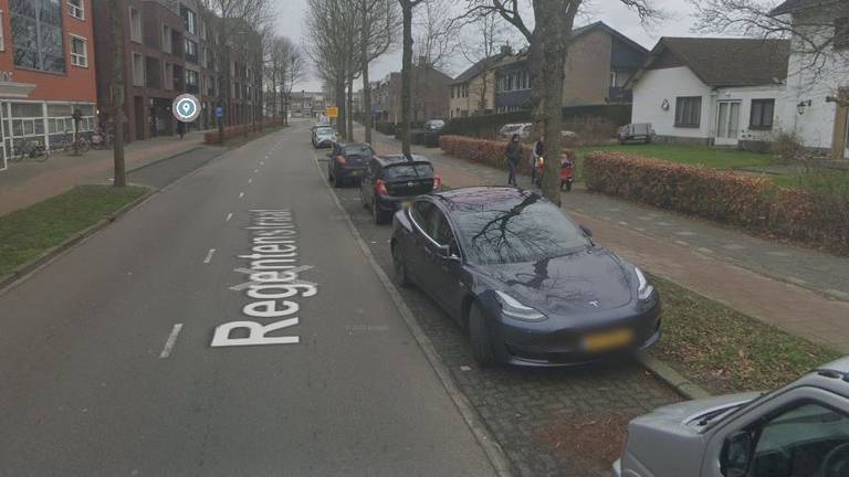 Het liep uit de hand op de Regentenstraat in Rijen (beeld: Google Maps). 